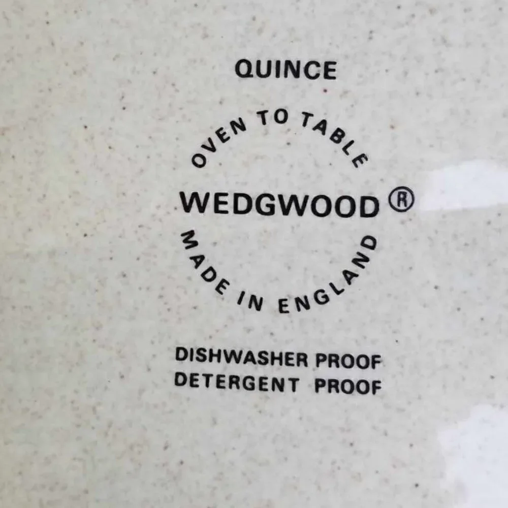 Vintage Wedegwood Oven to Table Quince Oval Serving Bowl